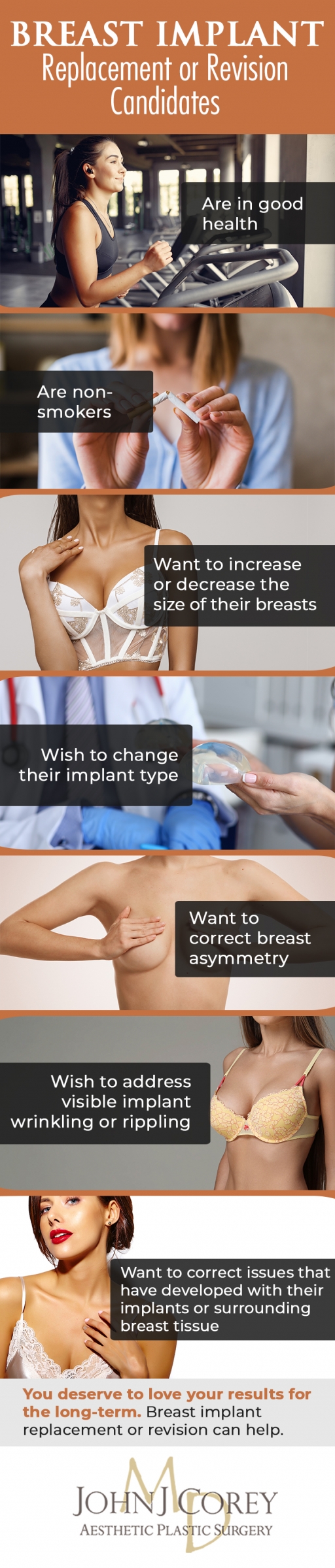 Breast implant revision infographic
